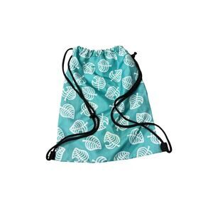 Nintendo Animal Crossing New Horizons Nook Leaf Drawstring tote backpack